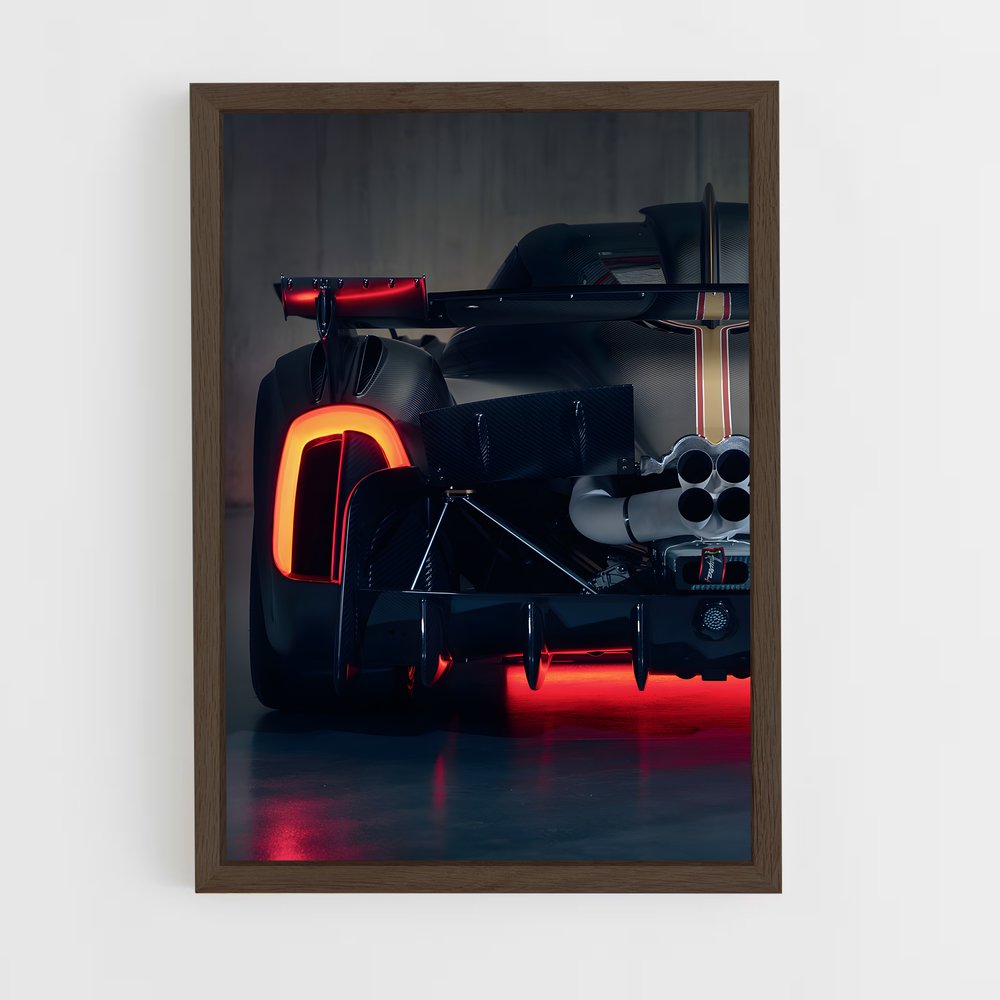 Poster Huayra r magnifique – affiche Pagani (vue 5)
